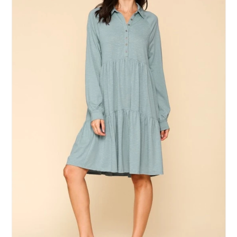 Long Sleeve Midi Dress